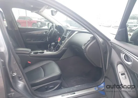 2015 Infiniti Q50 Premium from USA, damaged, VIN JN1BV7AR9FM411062